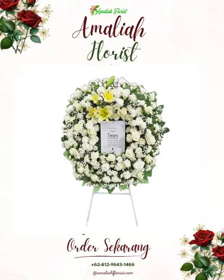Krans Bunga Duka Simpang Agung